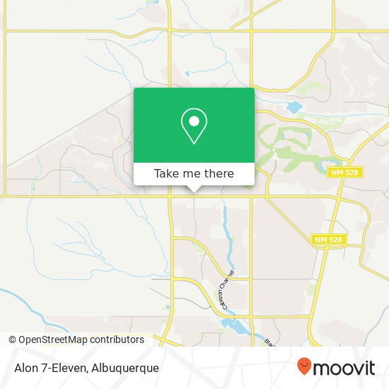 Alon 7-Eleven map