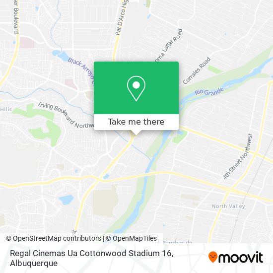 Regal Cinemas Ua Cottonwood Stadium 16 map