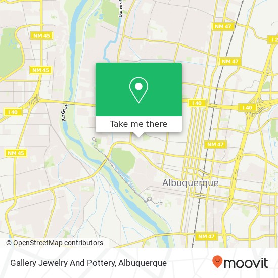 Gallery Jewelry And Pottery map