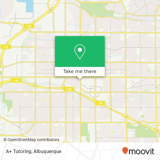 Mapa de A+ Tutoring