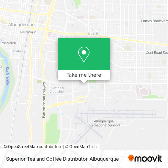 Mapa de Superior Tea and Coffee Distributor