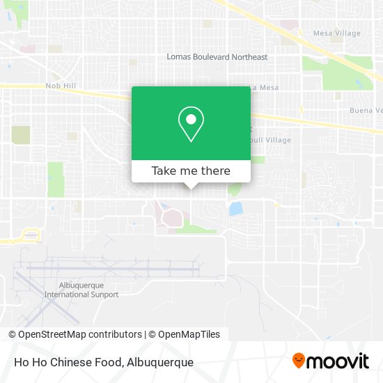 Ho Ho Chinese Food map