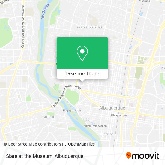 Slate at the Museum map