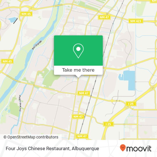 Four Joys Chinese Restaurant, 6122 4th St NW Albuquerque, NM 87107 map