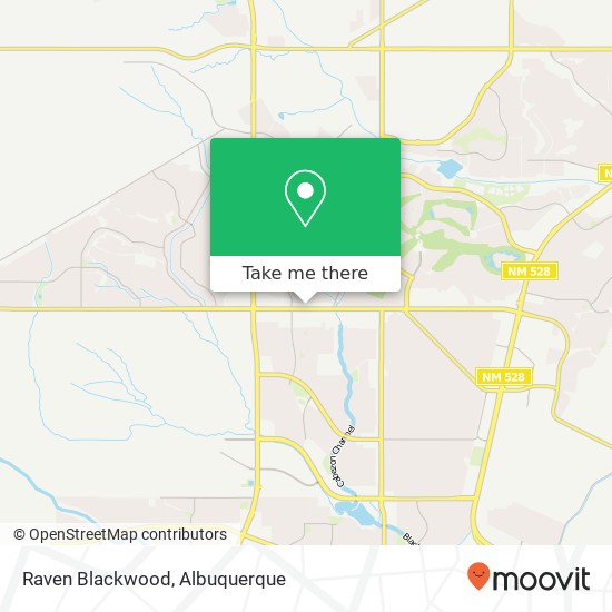 Mapa de Raven Blackwood, 2345 Southern Blvd SE Rio Rancho, NM 87124