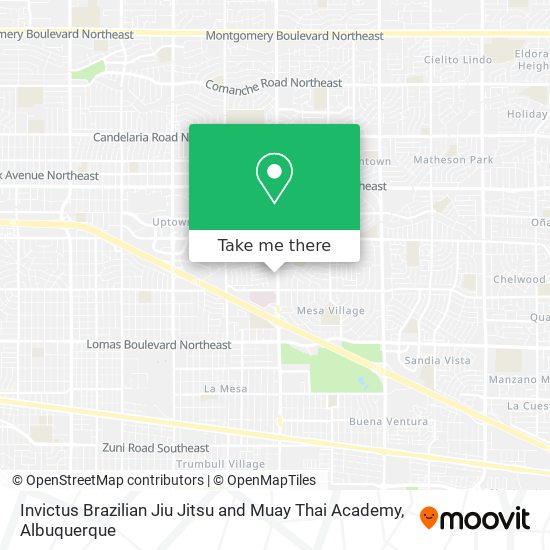 Invictus Brazilian Jiu Jitsu and Muay Thai Academy map