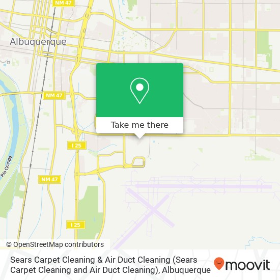 Mapa de Sears Carpet Cleaning & Air Duct Cleaning