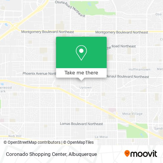Mapa de Coronado Shopping Center