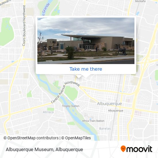 Albuquerque Museum map