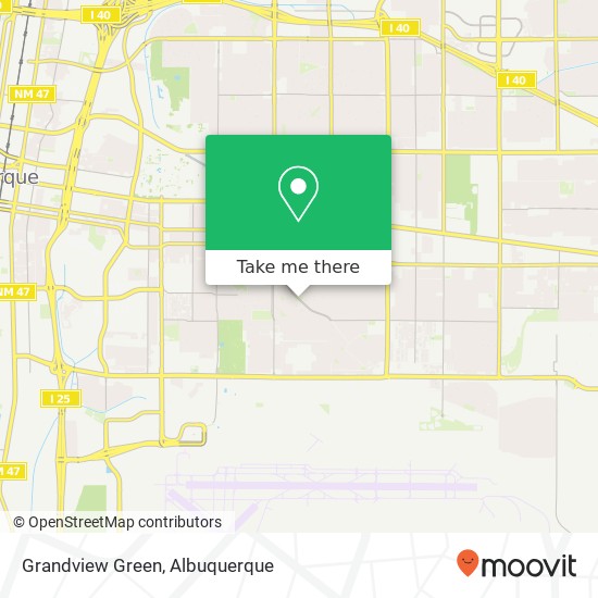 Grandview Green map