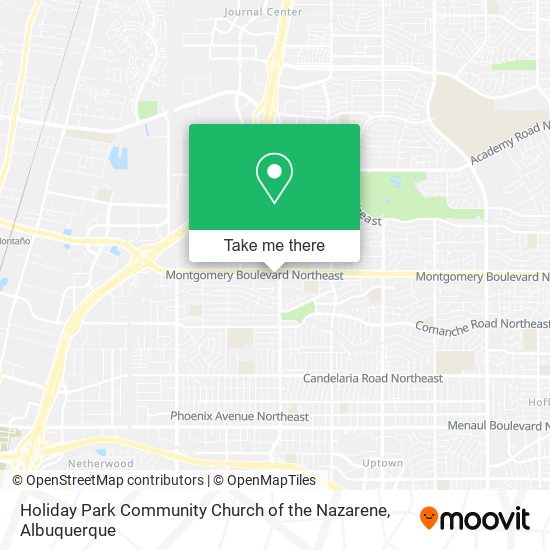 Mapa de Holiday Park Community Church of the Nazarene