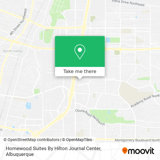 Homewood Suites By Hilton Journal Center map