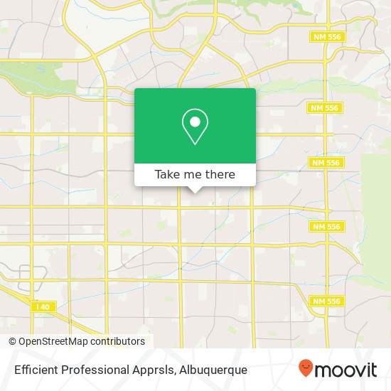 Mapa de Efficient Professional Apprsls