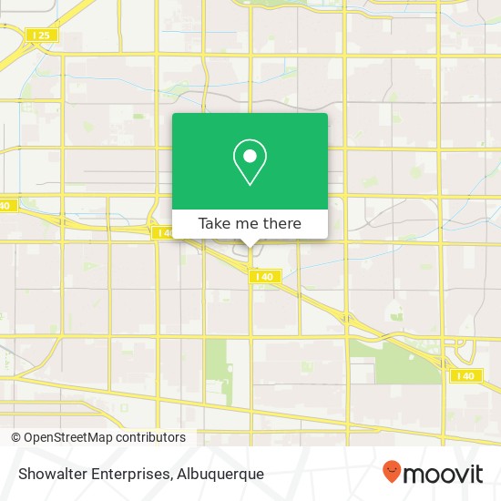 Showalter Enterprises map