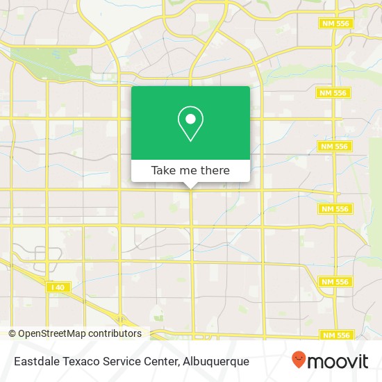 Eastdale Texaco Service Center map