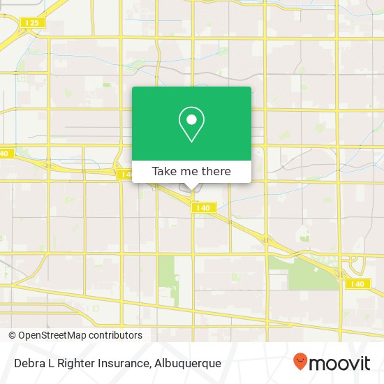 Debra L Righter Insurance map