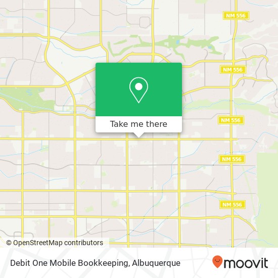 Debit One Mobile Bookkeeping map