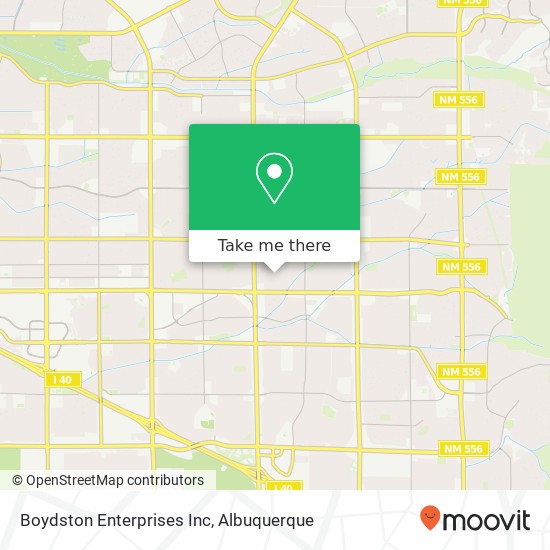 Boydston Enterprises Inc map