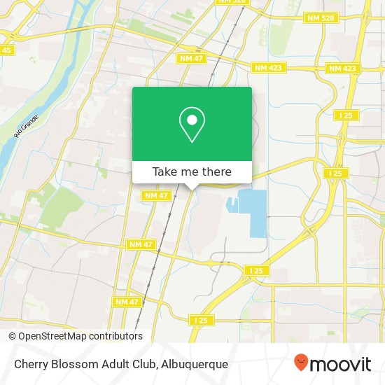 Mapa de Cherry Blossom Adult Club