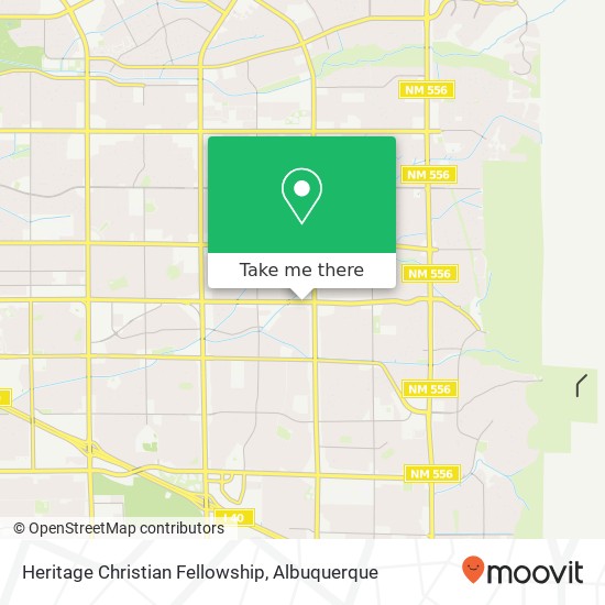 Heritage Christian Fellowship map