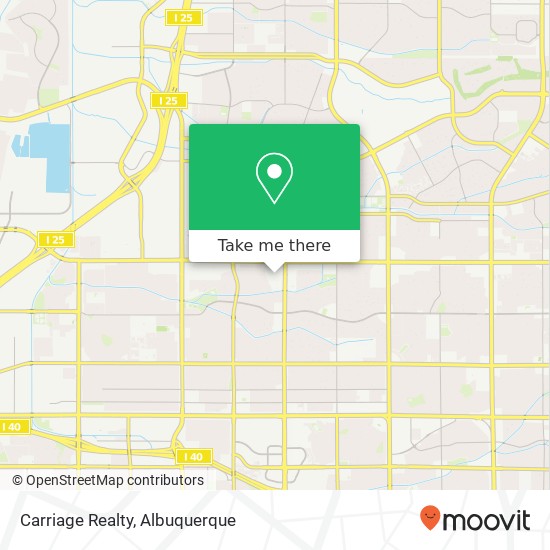 Carriage Realty map