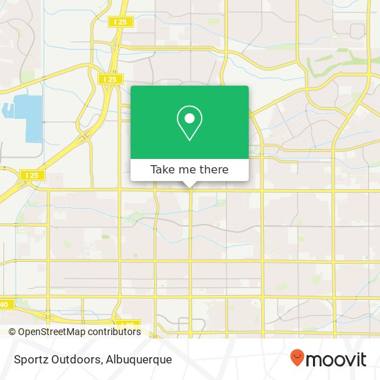 Sportz Outdoors map