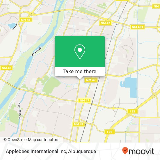 Applebees International Inc map