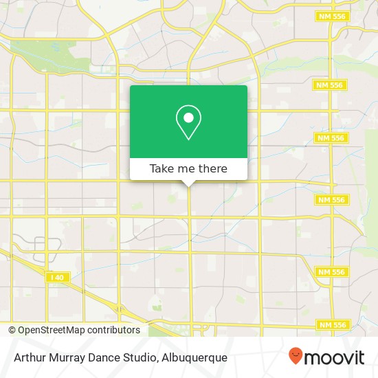 Arthur Murray Dance Studio map