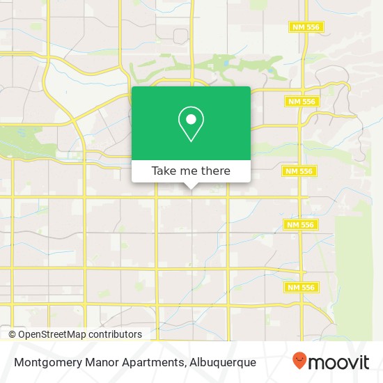 Montgomery Manor Apartments map