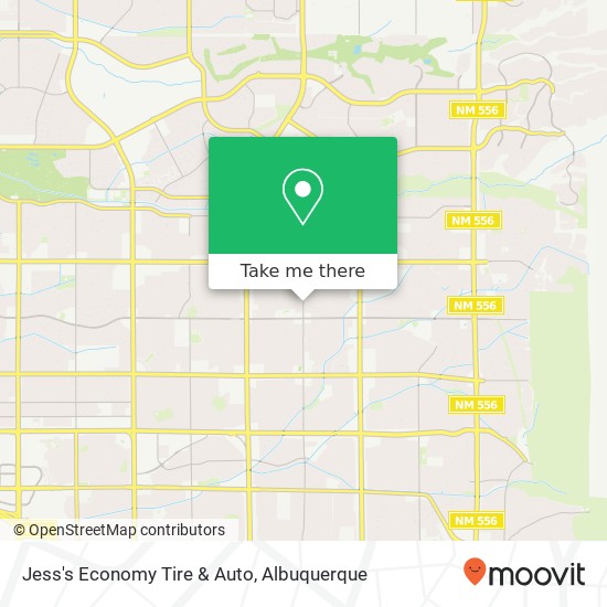 Mapa de Jess's Economy Tire & Auto