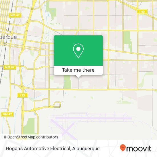 Hogan's Automotive Electrical map