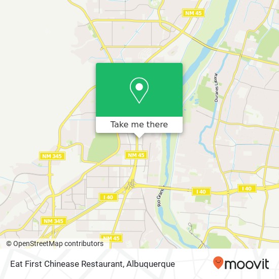 Eat First Chinease Restaurant map