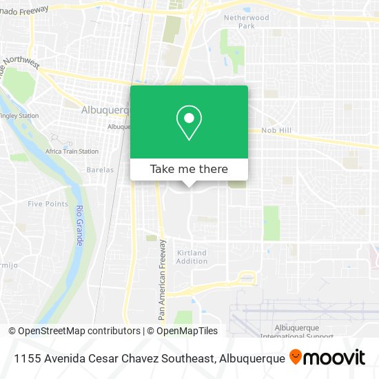 1155 Avenida Cesar Chavez Southeast map