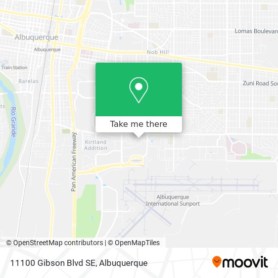 Mapa de 11100 Gibson Blvd SE