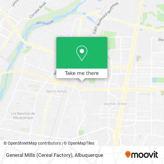 General Mills (Cereal Factory) map