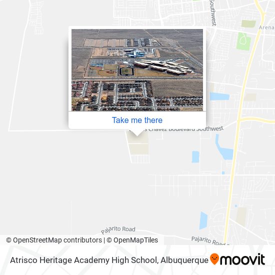 Atrisco Heritage Academy High School map