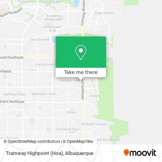 Mapa de Tramway Highpoint (Hoa)