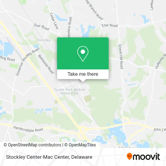Stockley Center-Mac Center map