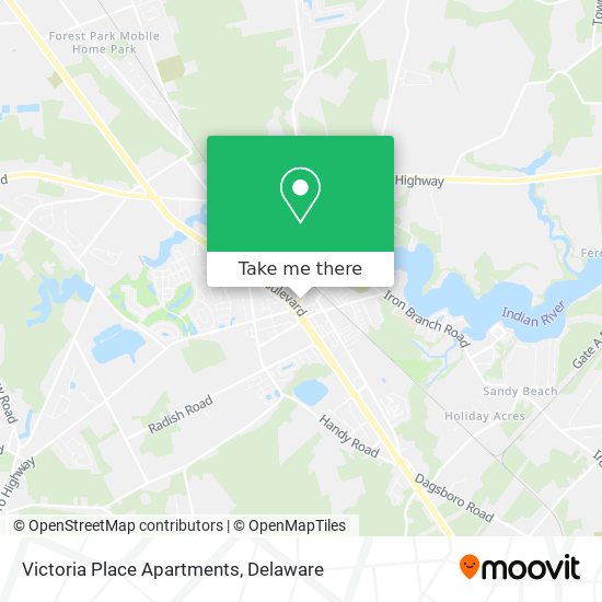 Victoria Place Apartments map