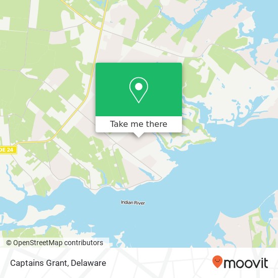 Mapa de Captains Grant