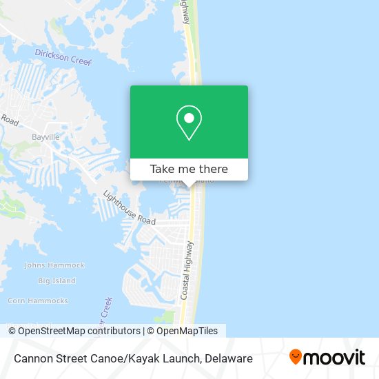 Cannon Street Canoe / Kayak Launch map