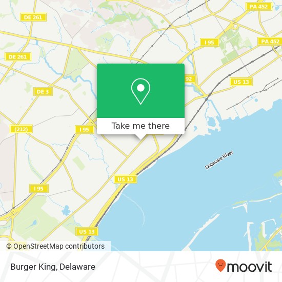 Burger King map