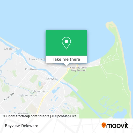 Bayview map