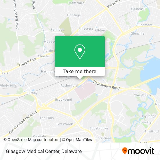 Glasgow Medical Center map