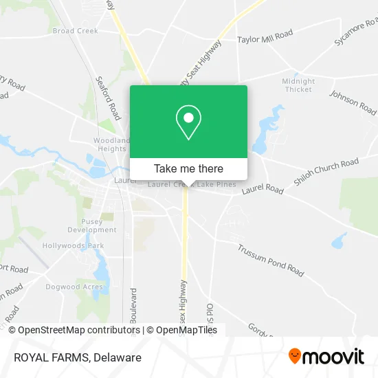ROYAL FARMS map