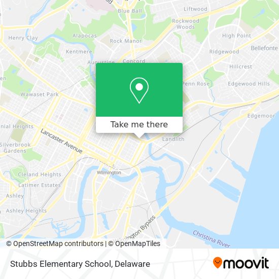 Mapa de Stubbs Elementary School