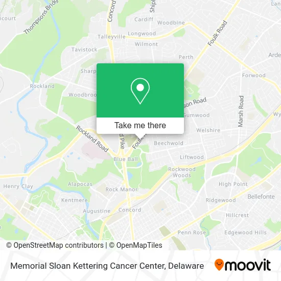 Memorial Sloan Kettering Cancer Center map