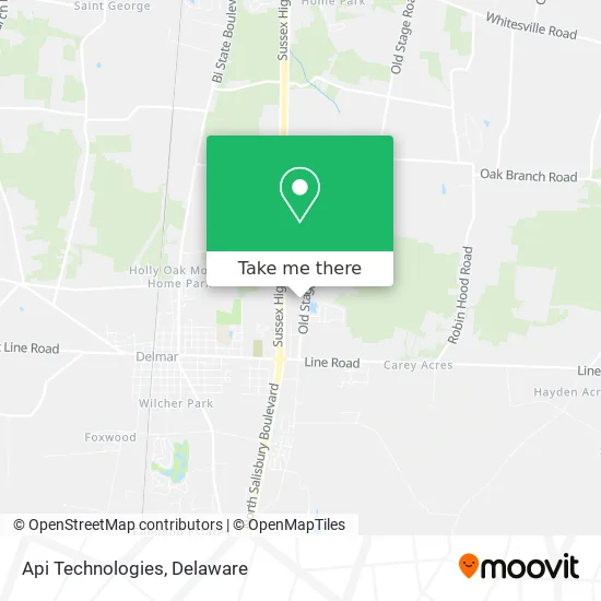 Api Technologies map