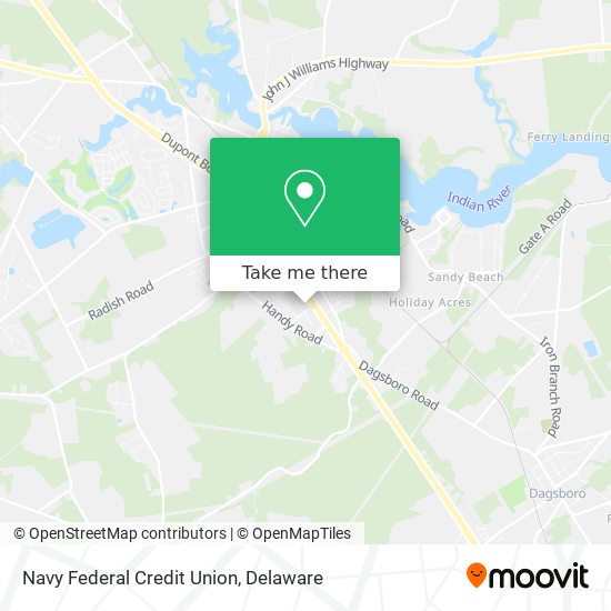 Navy Federal Credit Union map