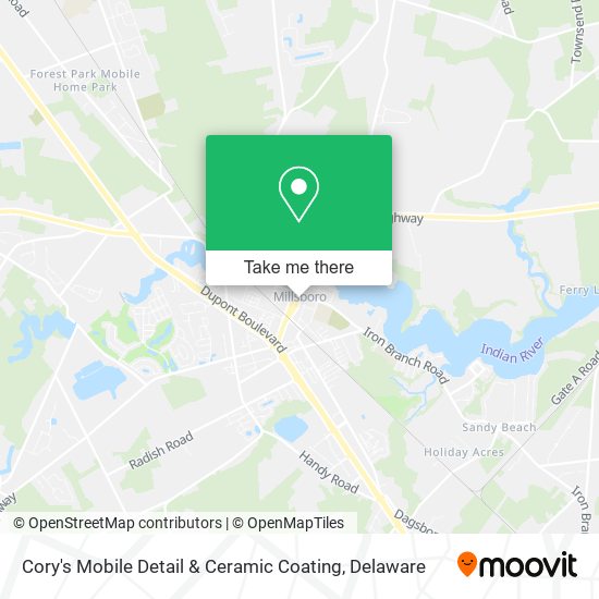 Cory's Mobile Detail & Ceramic Coating map